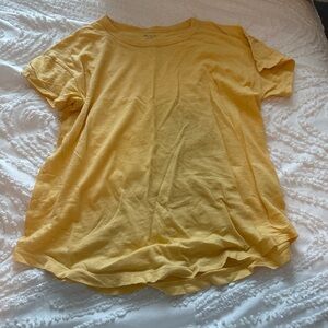 Yellow Women's Top Flowy